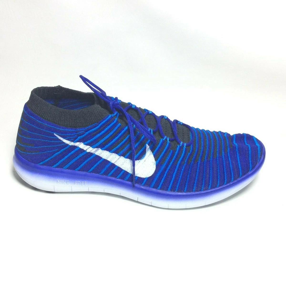 Nike free rn top motion flyknit black