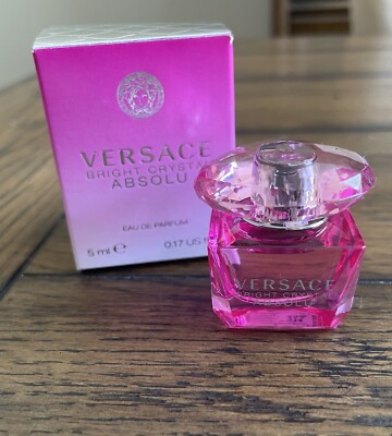 VERSACE Bright Crystal Absolu Women s Eau De Parfum 0.17 oz 5ml