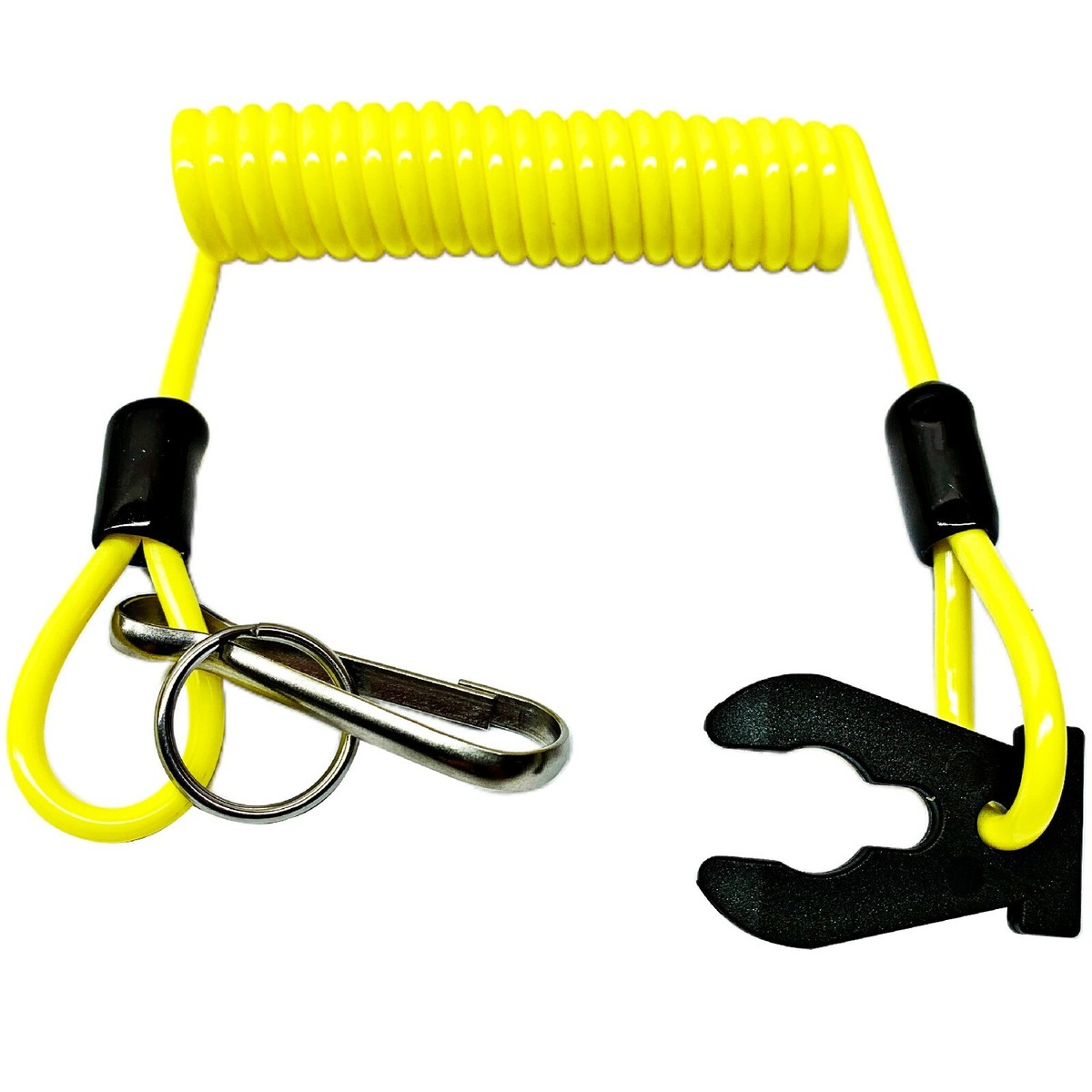 アクセサリー LARD New Yellow Kawasaki Jet Ski PWC Clip Claw Safety Key Lanyard