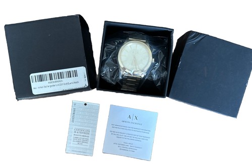 Armani Exchange Men's AX2321 Gold Quartz Watch - Picture 3 of 7