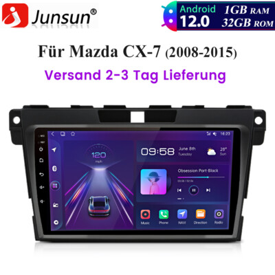 Für Mazda CX-7 2008-2015 Android12 Autoradio GPS NAVI BT FM WIFI RDS DAB+ 1+32GB
