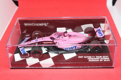 1/43 BWT Alpine F1 Team A522 Renault (2022) - #14 F. Alonso - MINICHAMPS - Foto 2 di 3