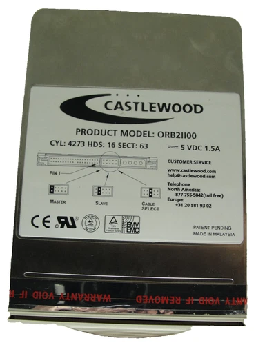 Castlewood ORB 21100 - 2.2 GB - IDE 3.5 internal Drive