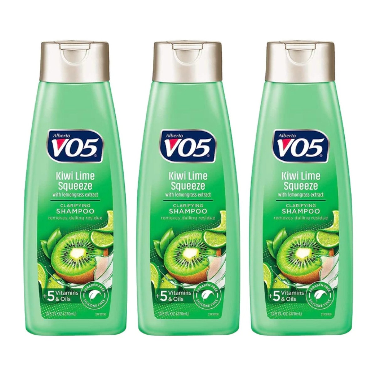 Alberto VO5 Kiwi Lime Squeeze with Lemongrass Shampoo, 12.5 oz