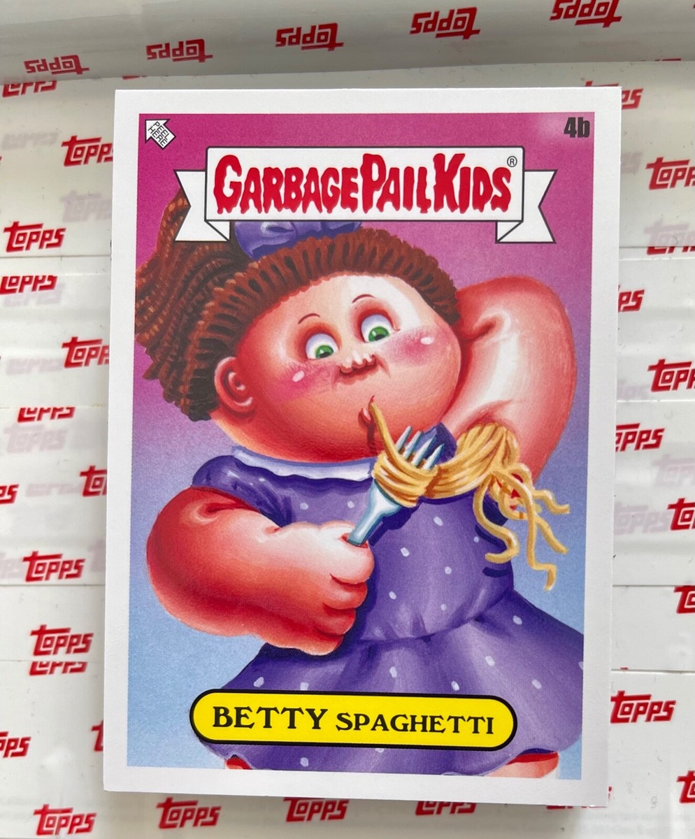 2021 Topps Garbage Pail Kids GPK Food Fight BETTY SPAGHETTI Card