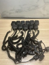 M/A-COM Harris KRY101 1617/183 R5C Two Way Radio Speaker Micro/lot Of 11/JUA1883