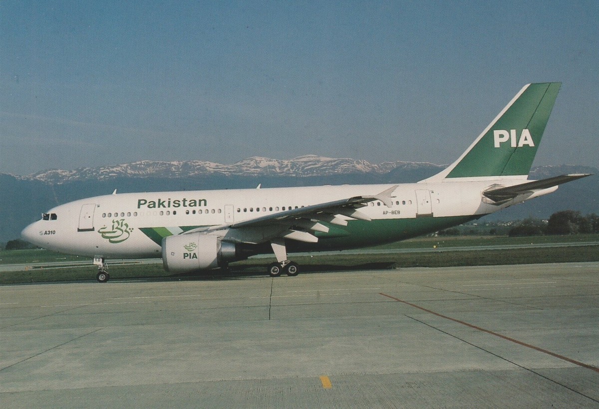 PIA - PAKISTAN INT'N. AIRLINES - Airbus A-310 308 | eBay