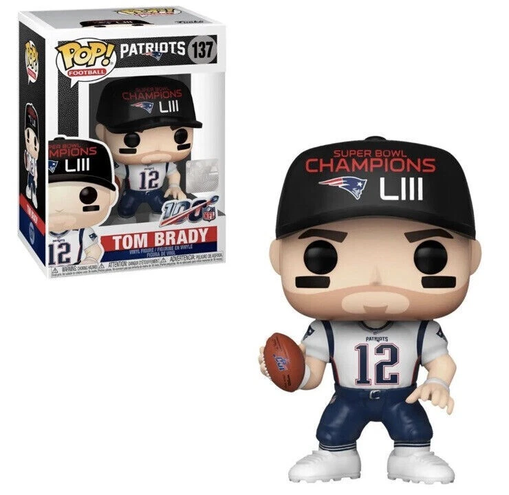 TOM BRADY Funko Pop! #137 SUPER BOWL LIII CHAMPIONS New England