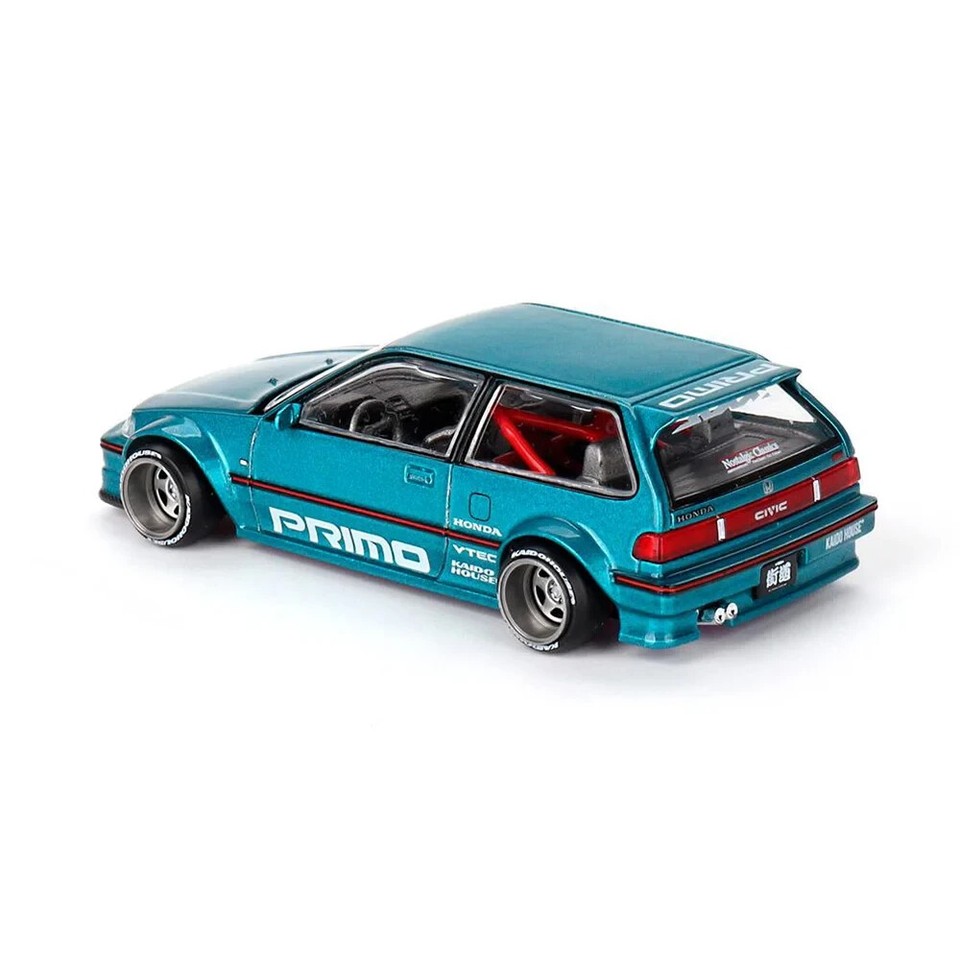 Mini GT Kaido House 164 Diecast Honda Civic (EF) Kaido Works V1