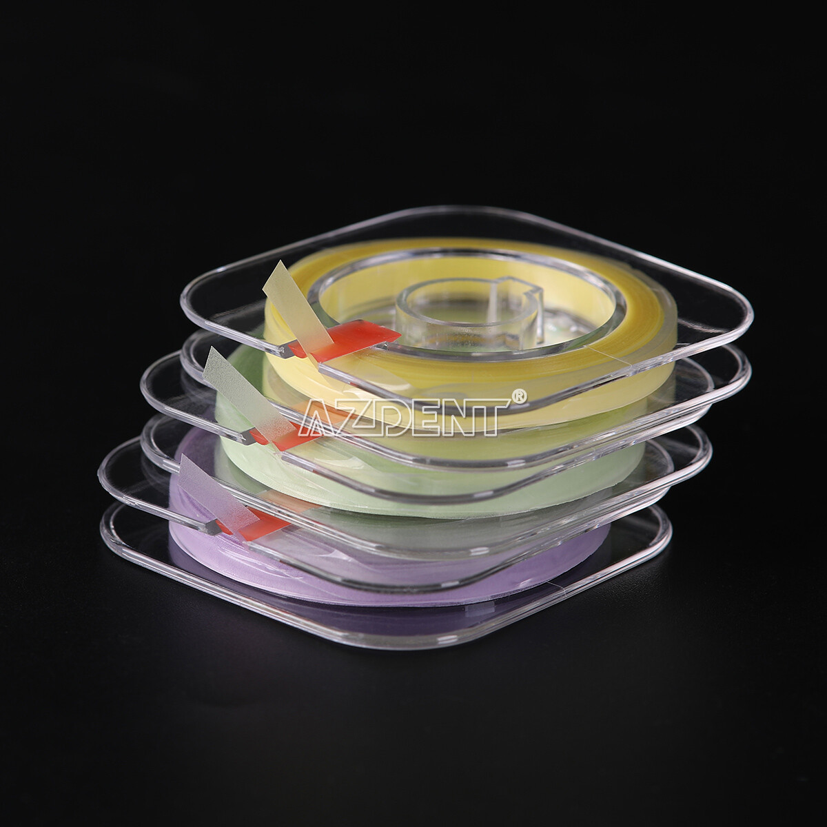 3X Tiras De Pulido Dental Tira De Acabado De Poliéster Resina Compuesta AZDENT