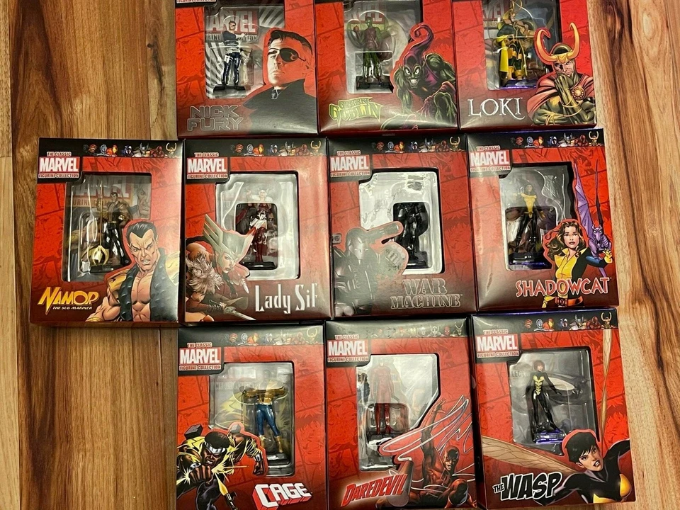 Eaglemoss Classic Marvel Figurine Collection With Magazine Hulk You Pick