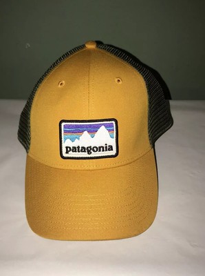 yellow patagonia hat