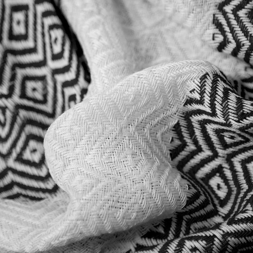 NEW Turkish Towel SandFree Lightweight 100 Cotton Black Beach Towel