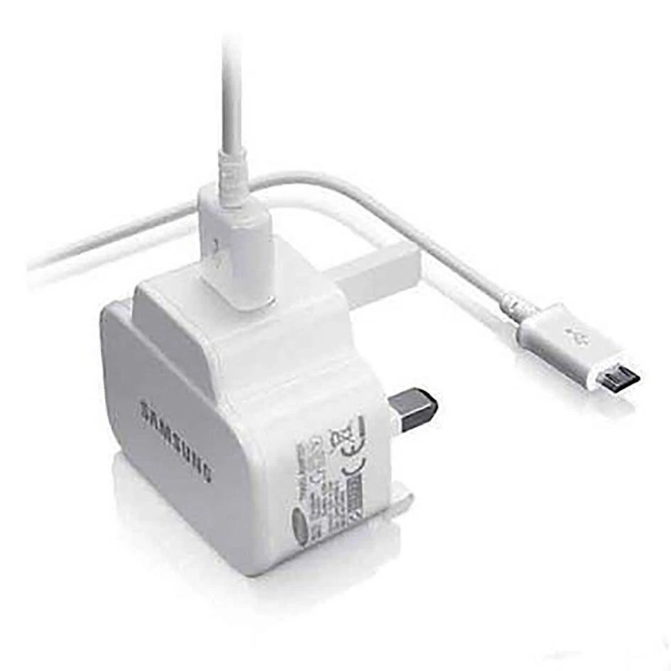 GENUINE SAMSUNG GALAXY TAB 3 10.1 & 8.0 ORIGINAL 2.0 AMP USB MAINS WALL CHARGER  - Image 4 of 4