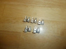 LOT/5 VTG 2 POSITION TERMINAL LUG STRIP PHENOLIC SOLDER LUG W/1 GROUND,NOS