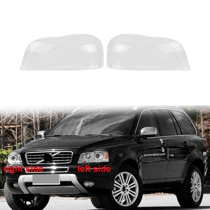 Paar Scheinwerferglas Linse Abdeckung Scheinwerfer für Volvo XC90 2004-2013 - Bild 2 von 4
