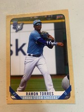 2018 Ramon Torres Card Omaha Storm Chasers Team Card