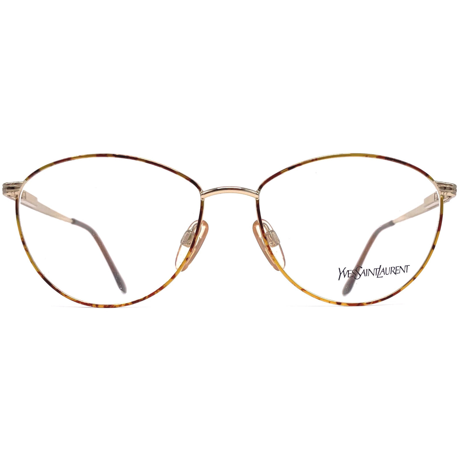 NOS vintage YVES SAINT LAURENT 4055 eyeglasses Italy 80's Large ORIGINAL