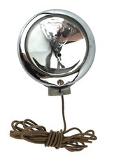 Vintage Round Spotlight for Boat or Car Wired Unmounted 6"