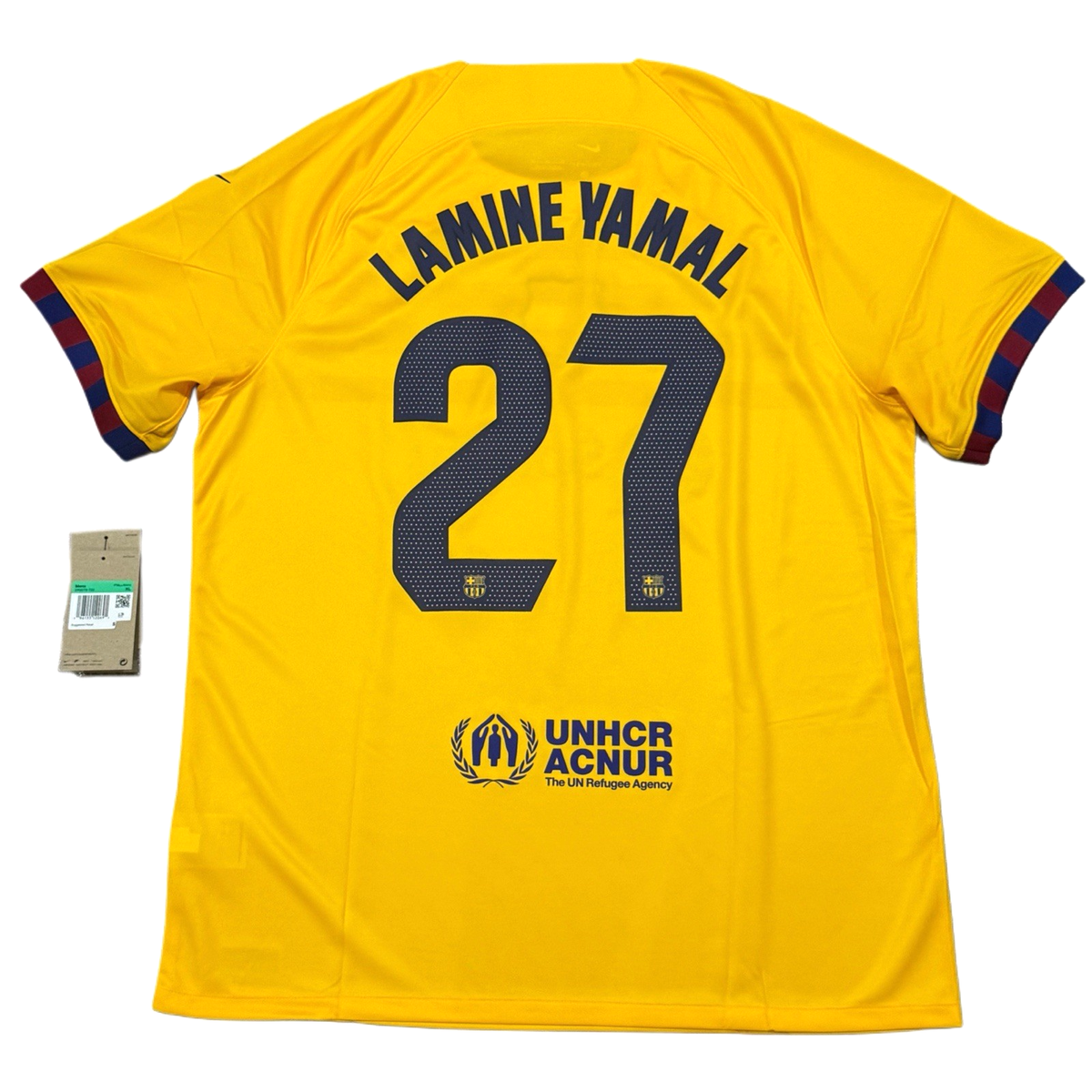 土日限定価格　FC バルセロナ Lamine Yamal アウェイユニフォーム FCバルセロナ 25-26 アウェイ 半袖 ユニフォーム No.10 ラミン・ヤマル