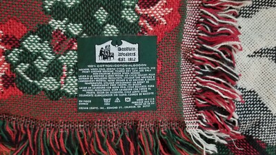 CLAIRE MURRAY Goodwin Weavers PLAID SCOTTIE/WESTIE DOGS Christmas