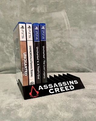 Assassins Creed- PlayStation 4 , PlayStation 5 - Vitrinenschuber - Spieleständer