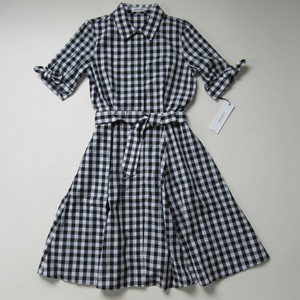 calvin klein gingham shirtdress