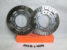 Yamaha TDM 900 ABS RN11  Bremsscheibe rechts und links vorne +Schrauben