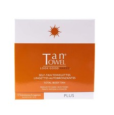Tan Towel Plus Self-Tan Towelette, Full Body, 5 pack 15ml each