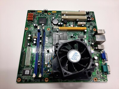 Lenovo Motherboard G31T-LM5 Ver 1.0 2gb RAM, CPU Dual Core 2.6 GHz Tested. 