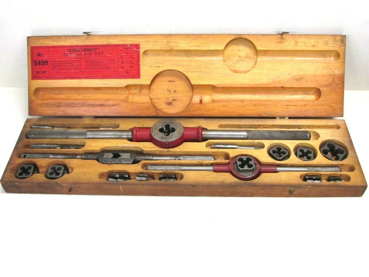 Craftsman tap cheap and die