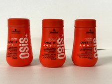 3 Pack Schwarzkopf Osis DUST IT 1 Matiffying Volume Powder 10g 0.35oz New