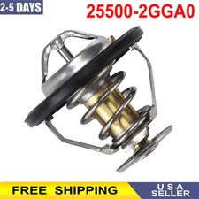25500-2GGA0 Engine Coolant Thermostat For 15-20 Hyundai KIA Sorento Optima 2.4L