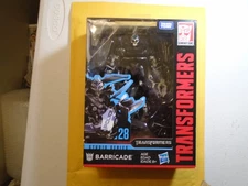 2017 TRANSFORMERS STUDIO SERIES, HASBRO  ( # 28 BARRICADE   ) FREE SHIP