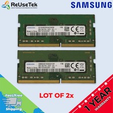 Samsung 16GB 2x8GB PC4-2400T-SA1-11 1Rx8 DDR4 Desktop RAM  M471A1K43CB1-CRC