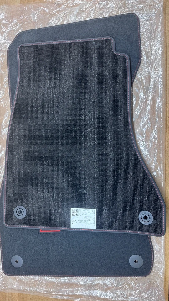 Alfombrillas alfombrillas delanteras originales Audi RS4 RS5 8W chasis con guión "diseño RS" Foto 4 de 4