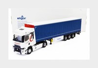 Eligor 118181 Renault - T520 LKW Planenwagen Chanet Transports 2021 - Weiß Blau