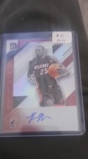 2019-20 Panini Donruss Optic - Signature Series Kendrick Nunn #SS-KNU Holo Prizm