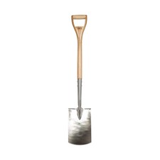 AMES Stainless Steel Digging Spade D Handle FSC Ash 15YR Guarantee
