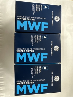#ad GE General Electric MWF Refrigerator Water Filter MWF Filter New In Box Lot of 3 $24.99