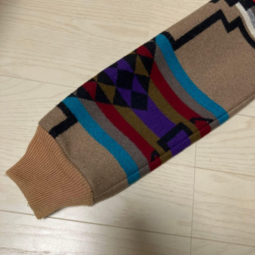 Pendleton Indian Pattern Jacket M Wool Native Sty… - image 5