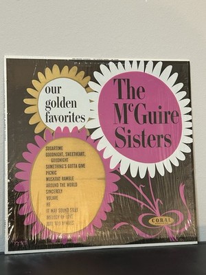 The McGuire Sisters Our Golden Favorites LP Coral/Decca Records 1961 CRL 57349