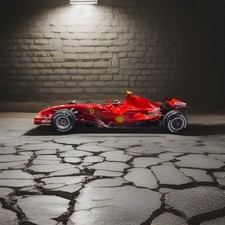 FERRARI F2007 KIMI RAIKKONEN 2007 #6 AT 6982 EK HOTWHEELS 1:18