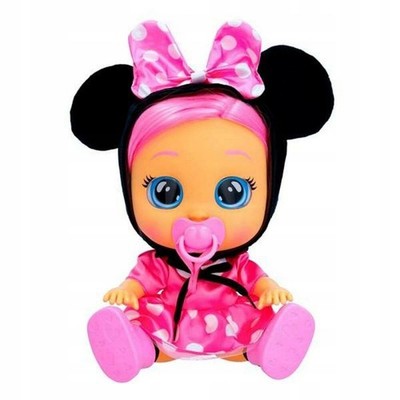 Cry Babies Dressy Minnie Disney Lalka 30cm, 18m+, Plüschtier, Sammelfigur