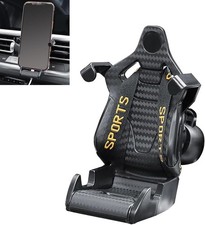 Phone Holder for Car Vent Racer Seat Air Vent Cell Phone Stand Car Mount 360