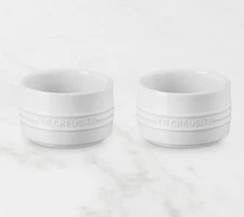NEW Le Creuset Stoneware Ramekins Set of 2 Free Shipping