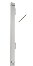 File Cabinet Locking Bar. Fits 4 Drawer File Cabinets. Includes Cobalt Drill ...