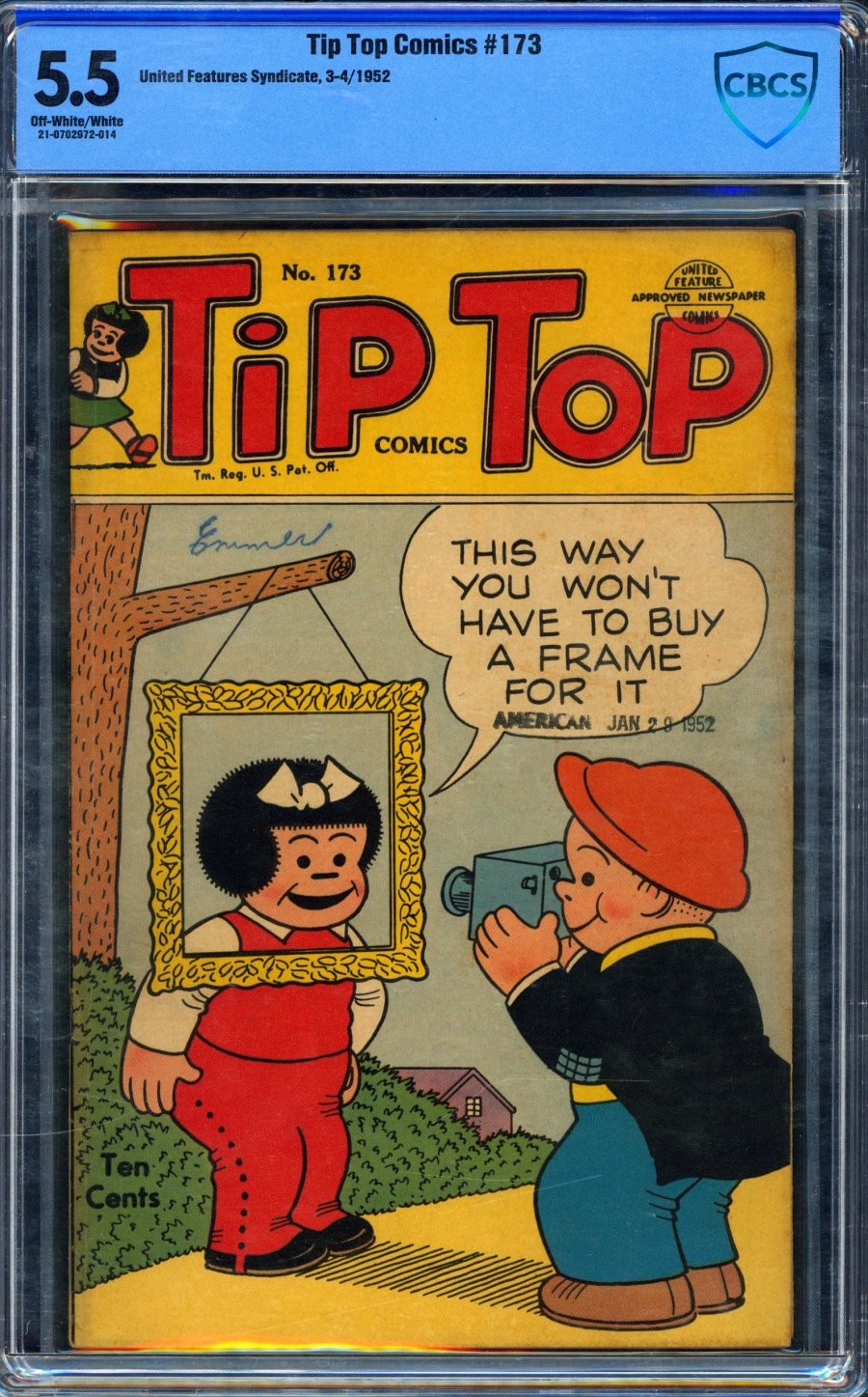UFS - TIP TOP COMICS (1936-61) #173 - Grade 5.5 - Comic Book