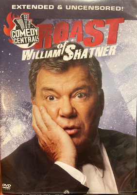 The Comedy Central Roast Of William Shatner (from Star Trek) region 1 DVD