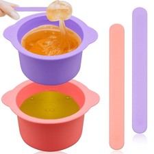 2Pcs Silicone Wax Warmer Liner, Bowl for Warmer, Non-Stick...